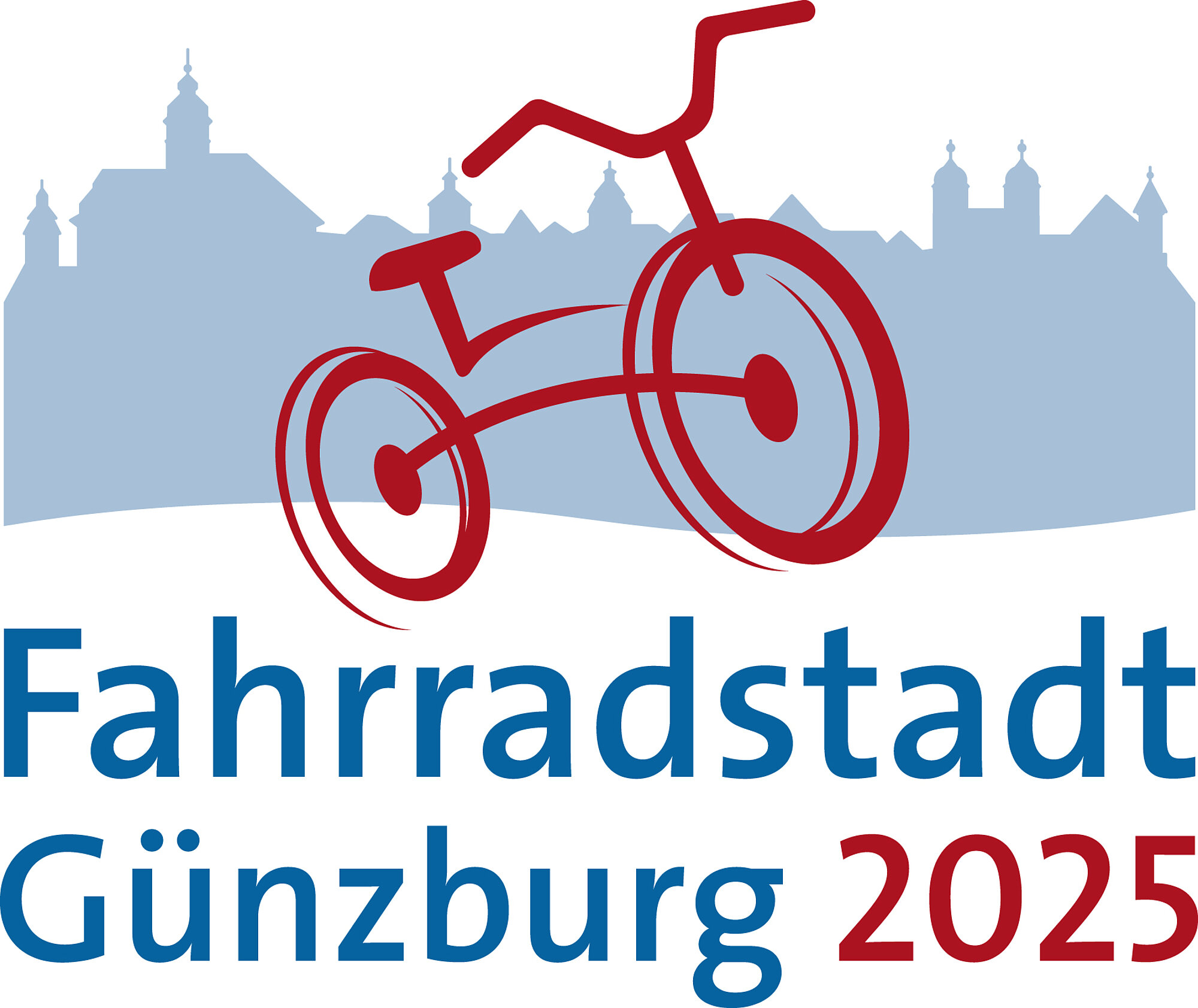 [Translate to English:] Logo: Fahrradstadt Günzburg 2025
