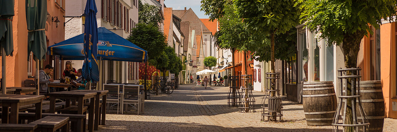 Hofgasse. Foto: Philipp Röger für die Stadt Günzburg