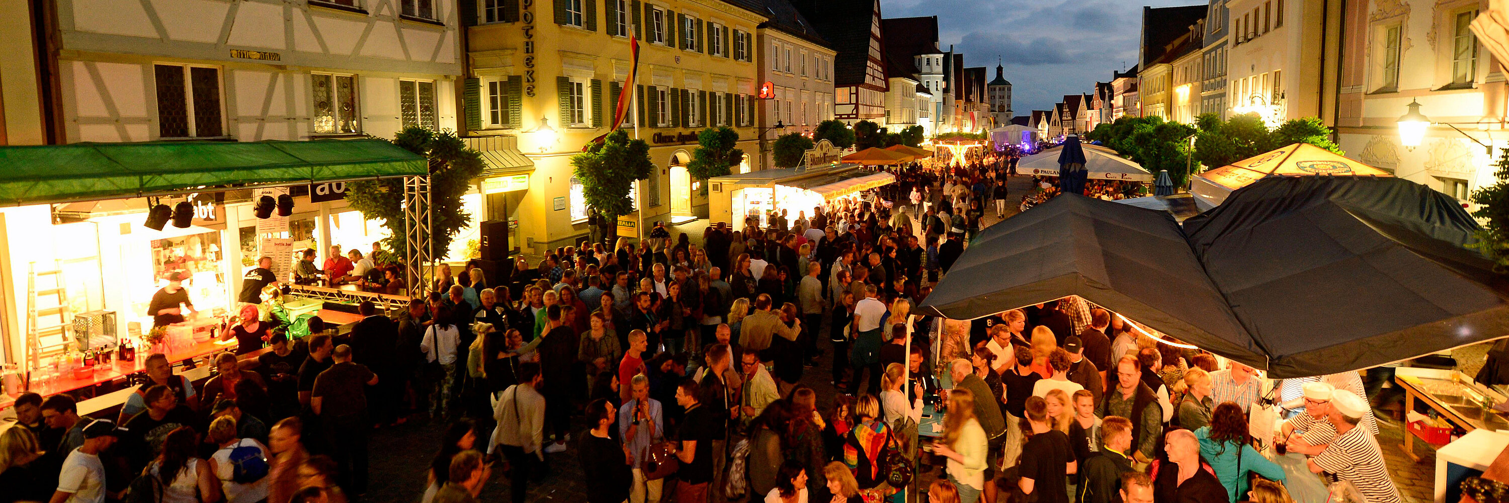 Events in Günzburg. Photo: Bernhard Weizenegger