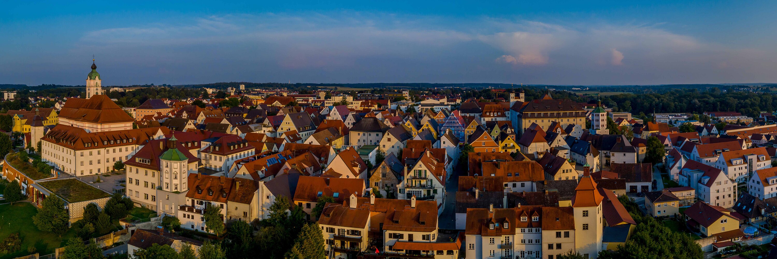 Stadtansicht Günzburg. Foto: Philipp Röger für die Stadt Günzburg