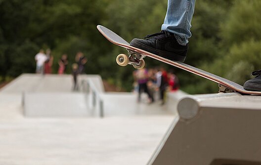Skateranlage Günzburg. Foto: Philipp Röger für die Stadt Günzburg