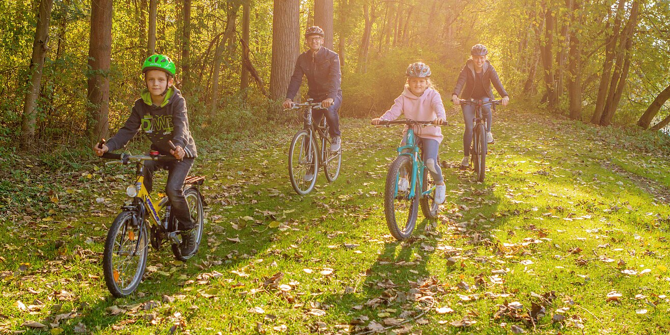 Familienfreundliche Radwege!