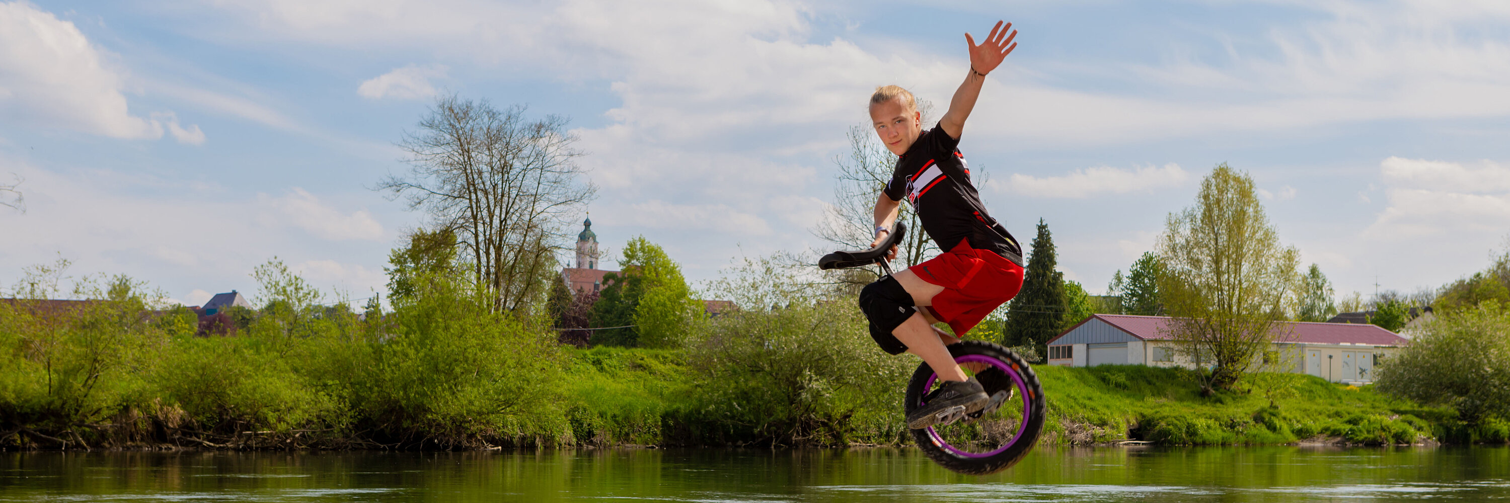 Aktiv & Natur. Foto: Philipp Röger für die Stadt Günzburg