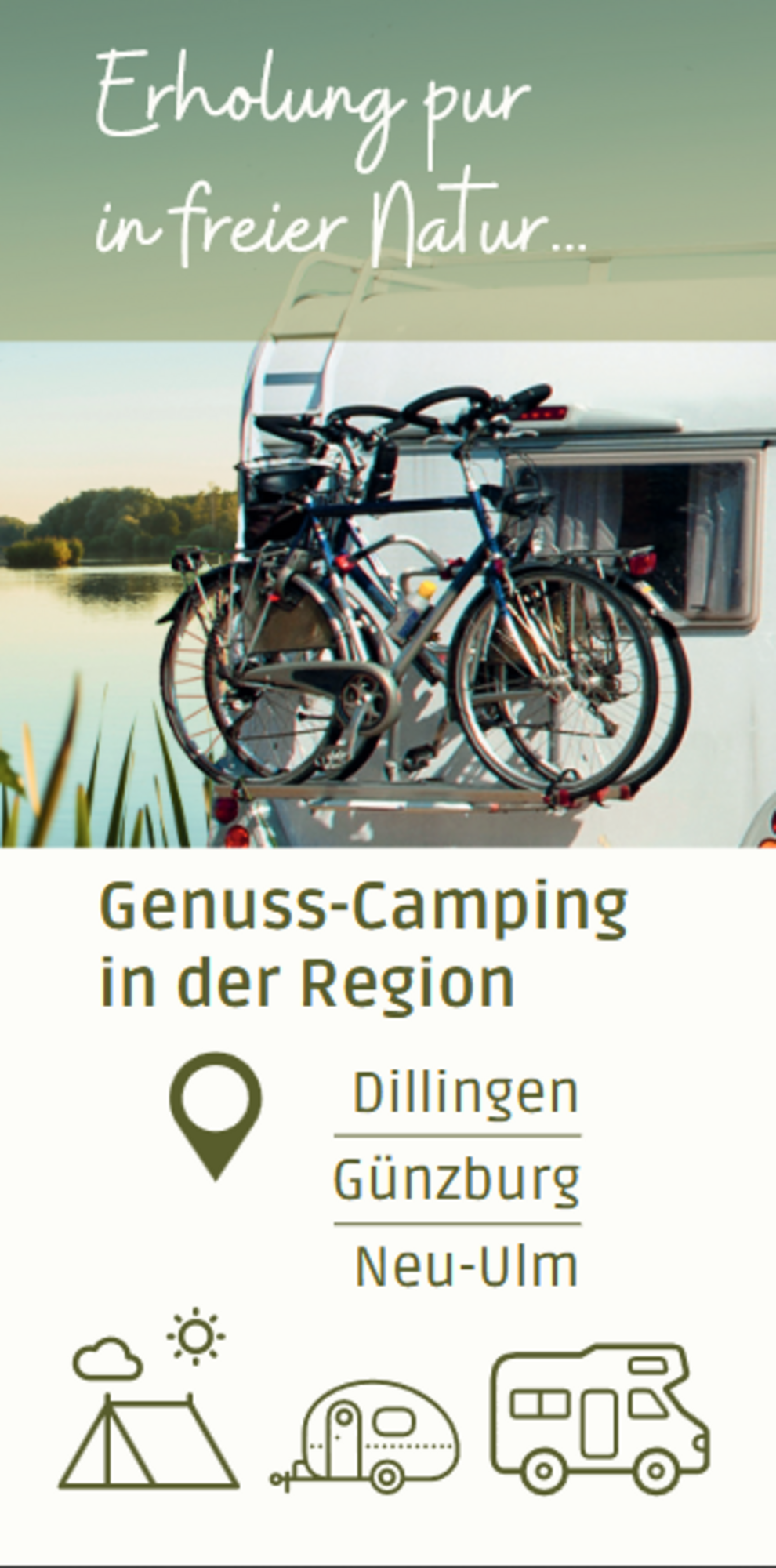 Wohnmobilstellplätze und Campingplätze in Günzburg