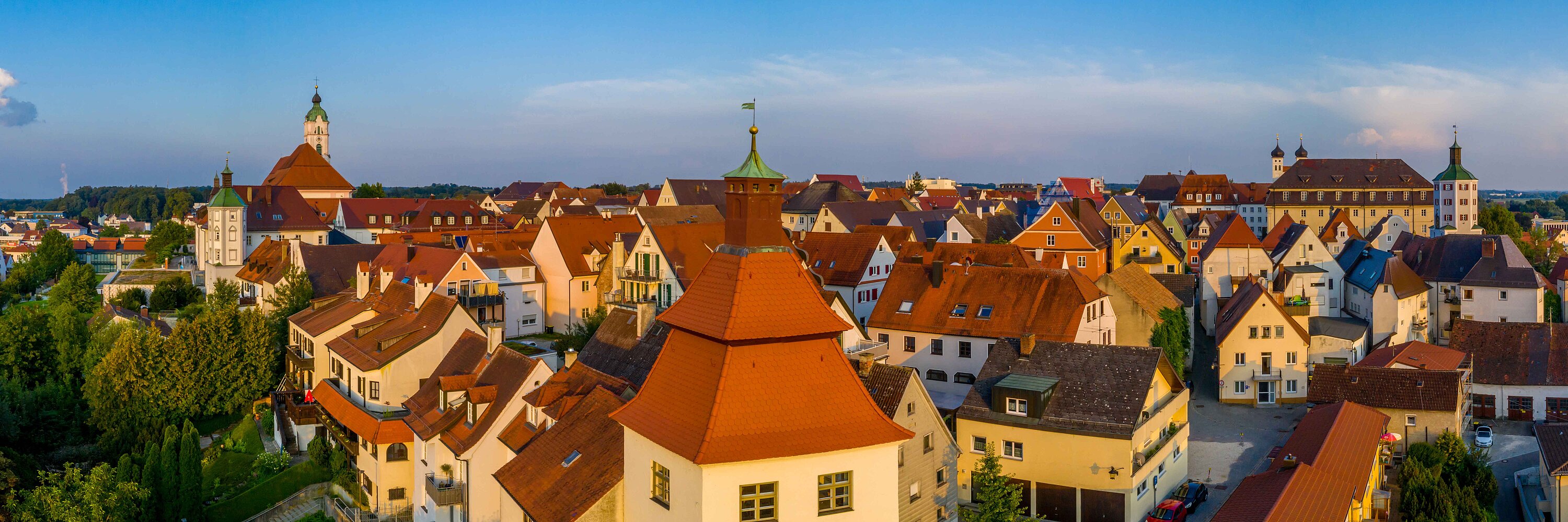 Stadtansicht Günzburg. Foto: Philipp Röger für die Stadt Günzburg