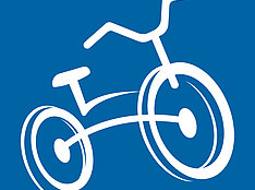 Logo: GlückRAD. In Günzburg.