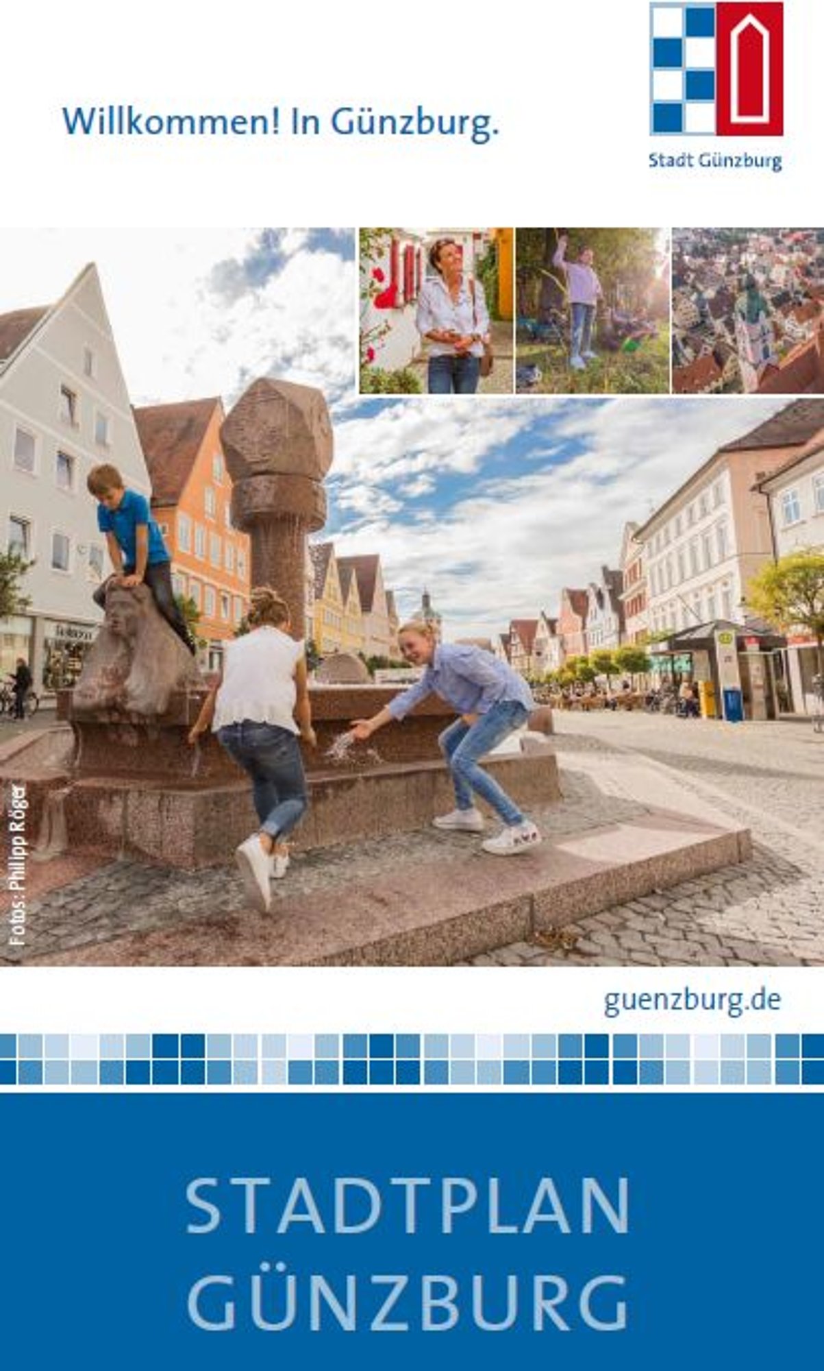 Stadtplan Günzburg Straßenverzeichnis Straßen Orte Plätze Orientierung