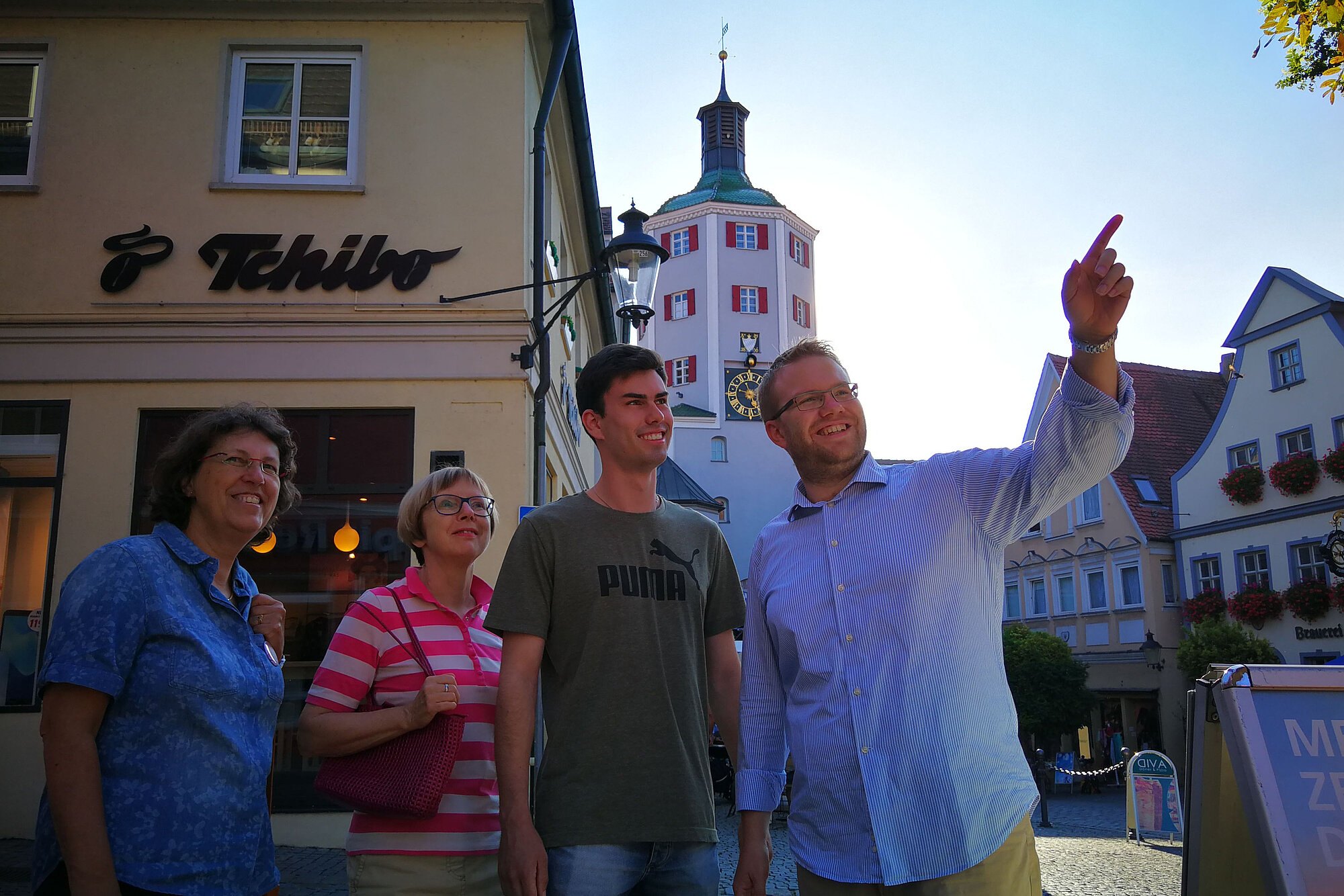 Stadtführungen in Günzburg. Foto: Anja Hauke/Stadt Günzburg