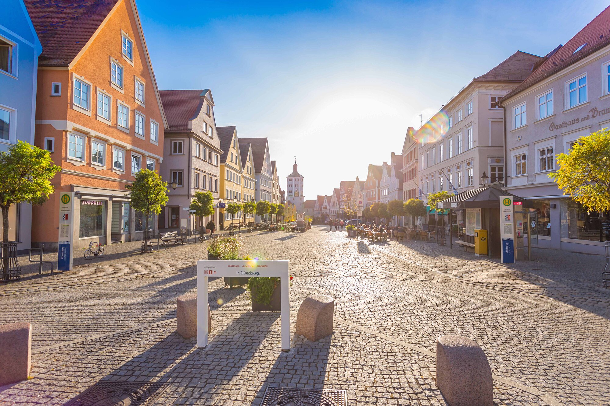 Favorite place Marketplace. Photo: Philipp Röger für die Stadt Günzburg